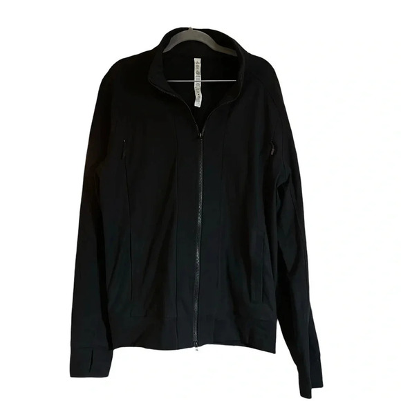 Lululemon Black Long Sleeve Full Zip Jacket Size Large